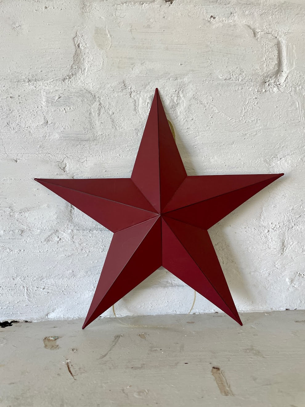 Red Metal Star